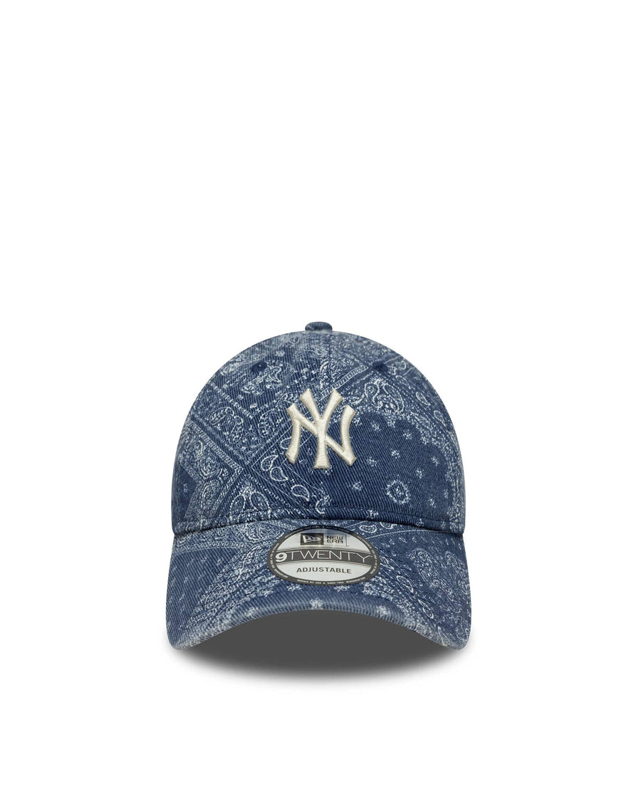 New Era Cap 60771823 Washed Paisley Baseball — Navy Crown Caps