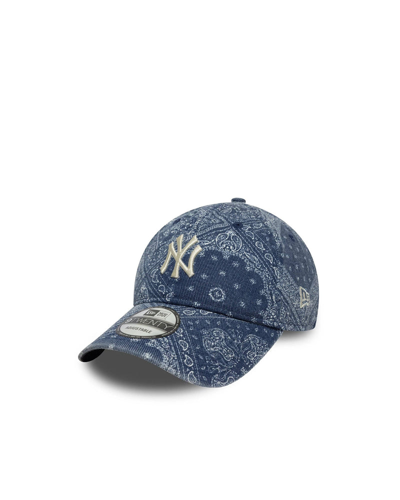 New Era Cap 60771823 Washed Paisley Baseball — Navy Crown Caps
