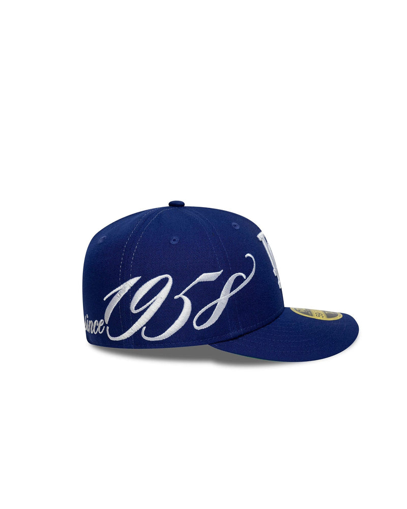 New Era Cap 60771830 La Dodgers 59fifty Fitted Baseball — Navy Crown Caps
