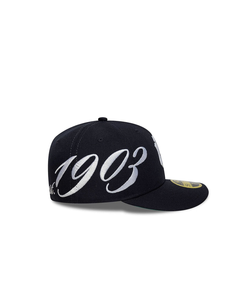 New Era Cap 60771833 59fifty Fitted Low Profile Baseball — Navy Crown Caps