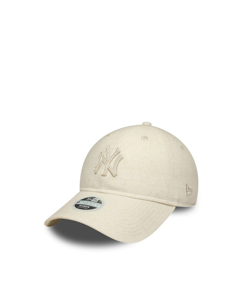 New Era Cap 60856309 Baseball — Cream Polyester Caps