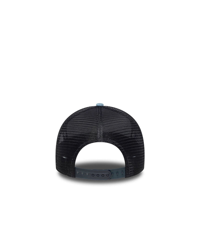 New Era Cap 60856334 Denim Trucker A-Frame Baseball — Blue Cotton Caps