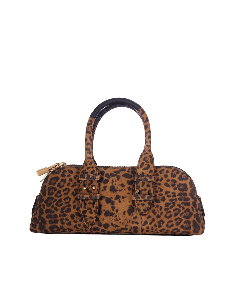 Pinko Escape Shoulder Bag — Brown