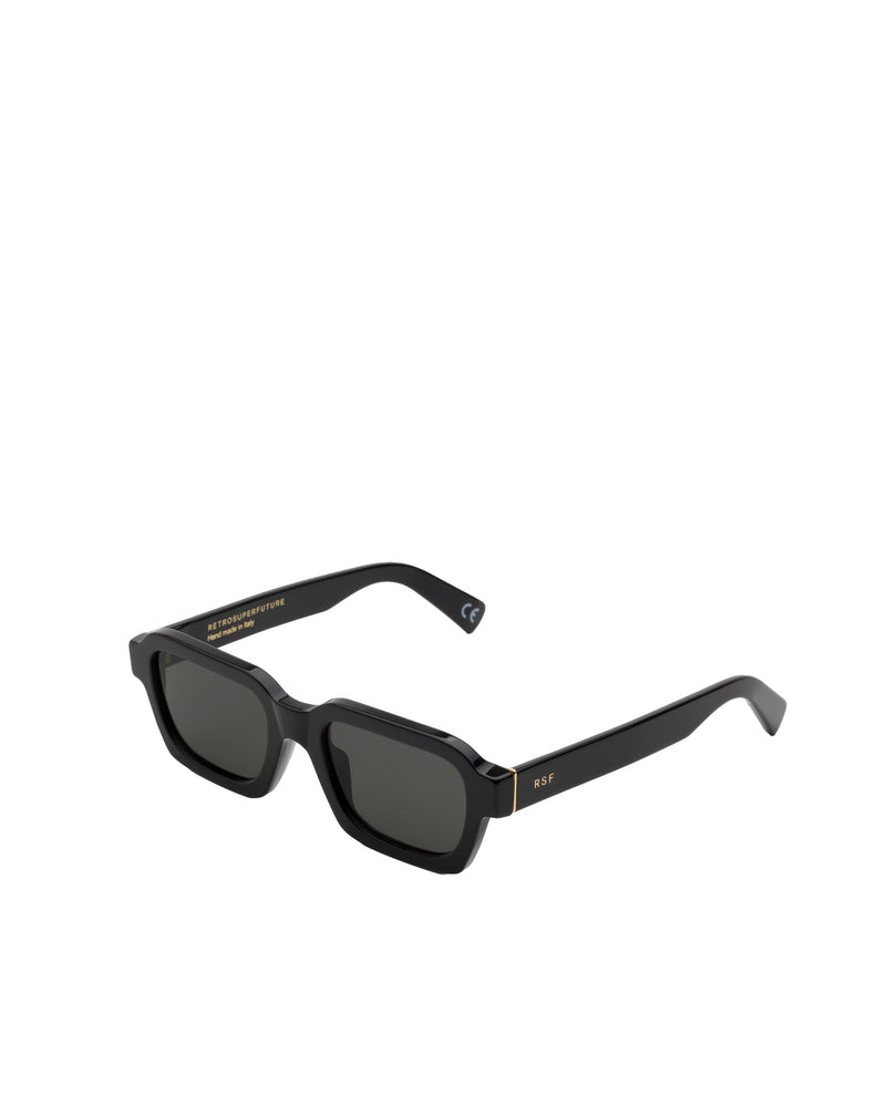 Retrosuperfuture Njs Sunglasses — Black Acetate