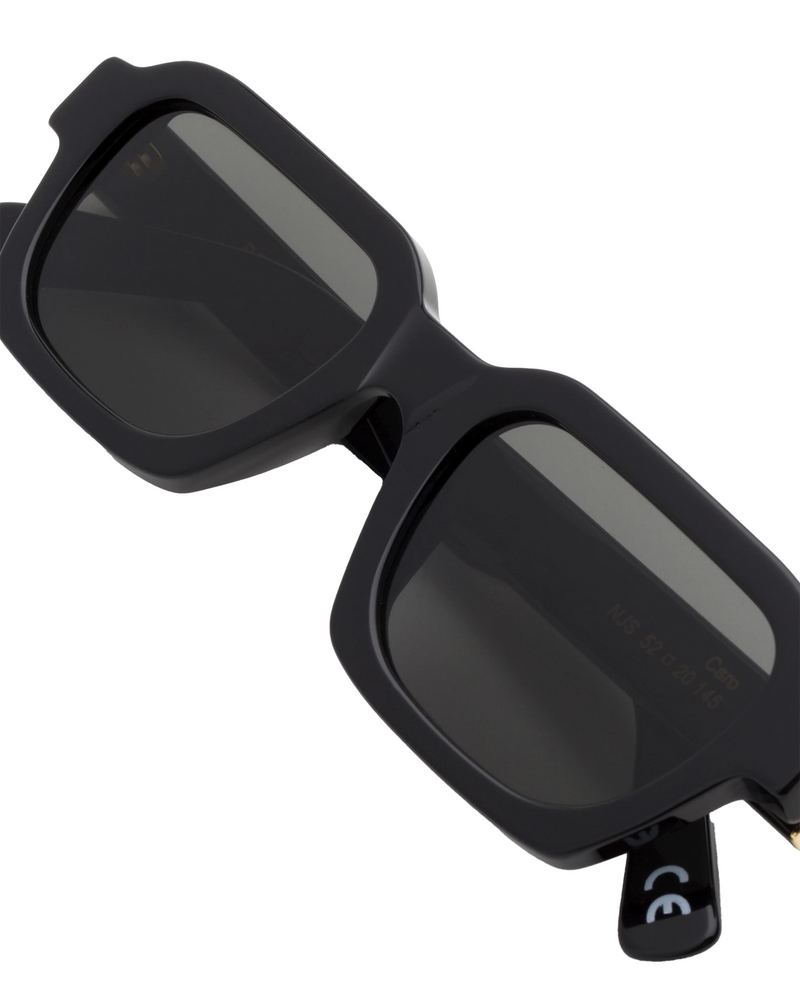 Retrosuperfuture Njs Sunglasses — Black Acetate
