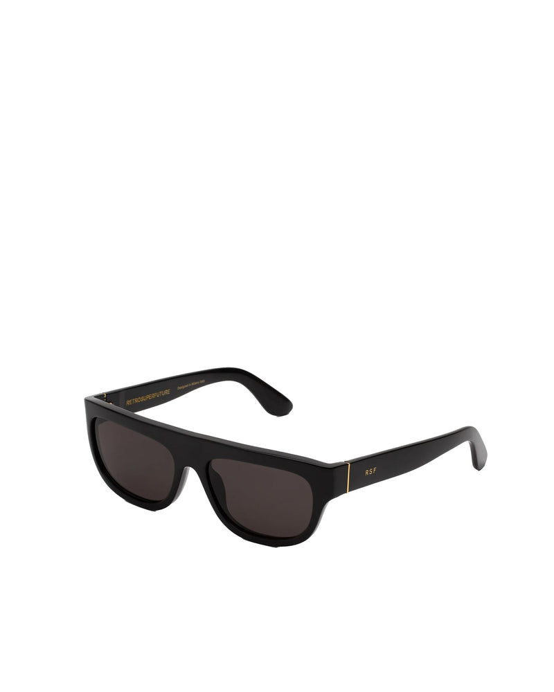 Retrosuperfuture P7d Sunglasses — Black Acetate
