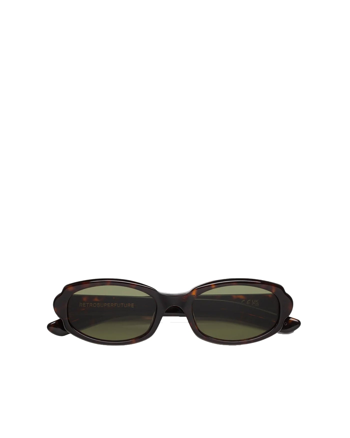 Retrosuperfuture Xs6 Sunglasses — Brown Acetate