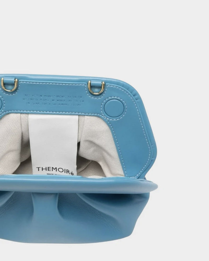 Themoirè Bios Clutch — Blue