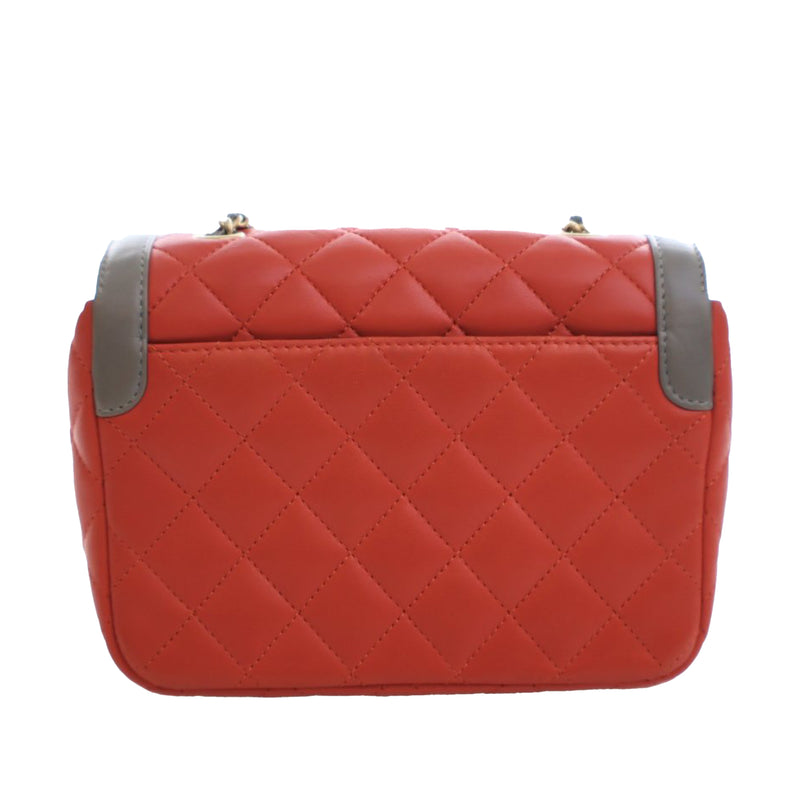 Mini Quilted Lambskin Two Tone Day Flap - Image 4