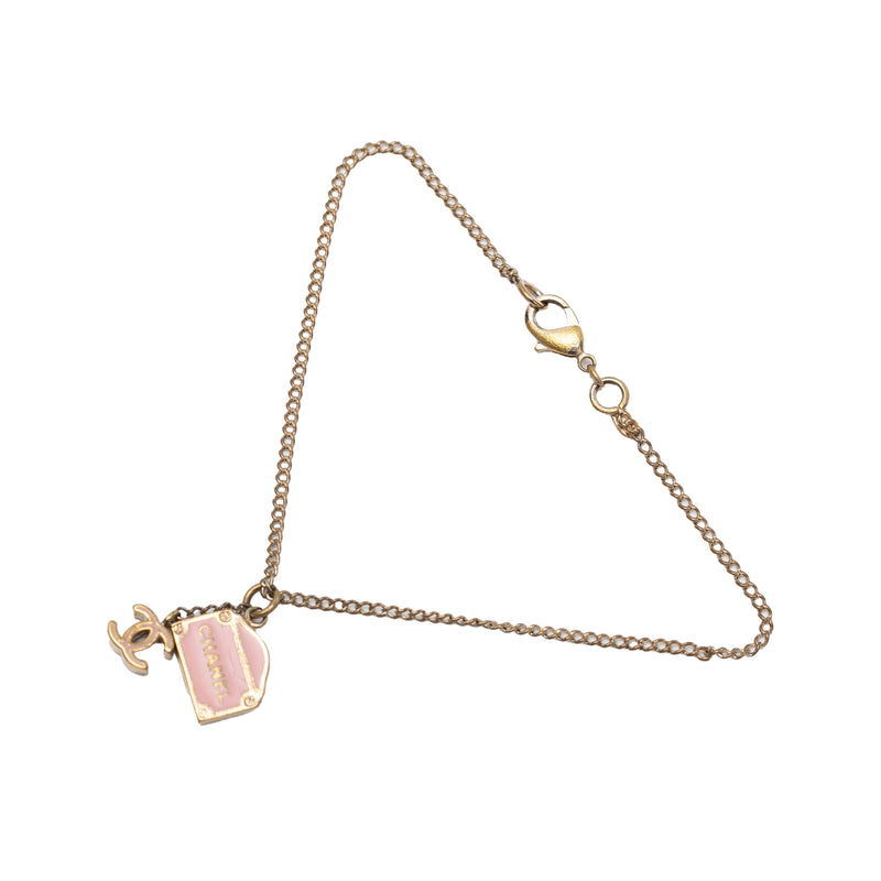 CC Gold Plated and Enamel 31 Rue Cambon Charm Bracelet - Image 2