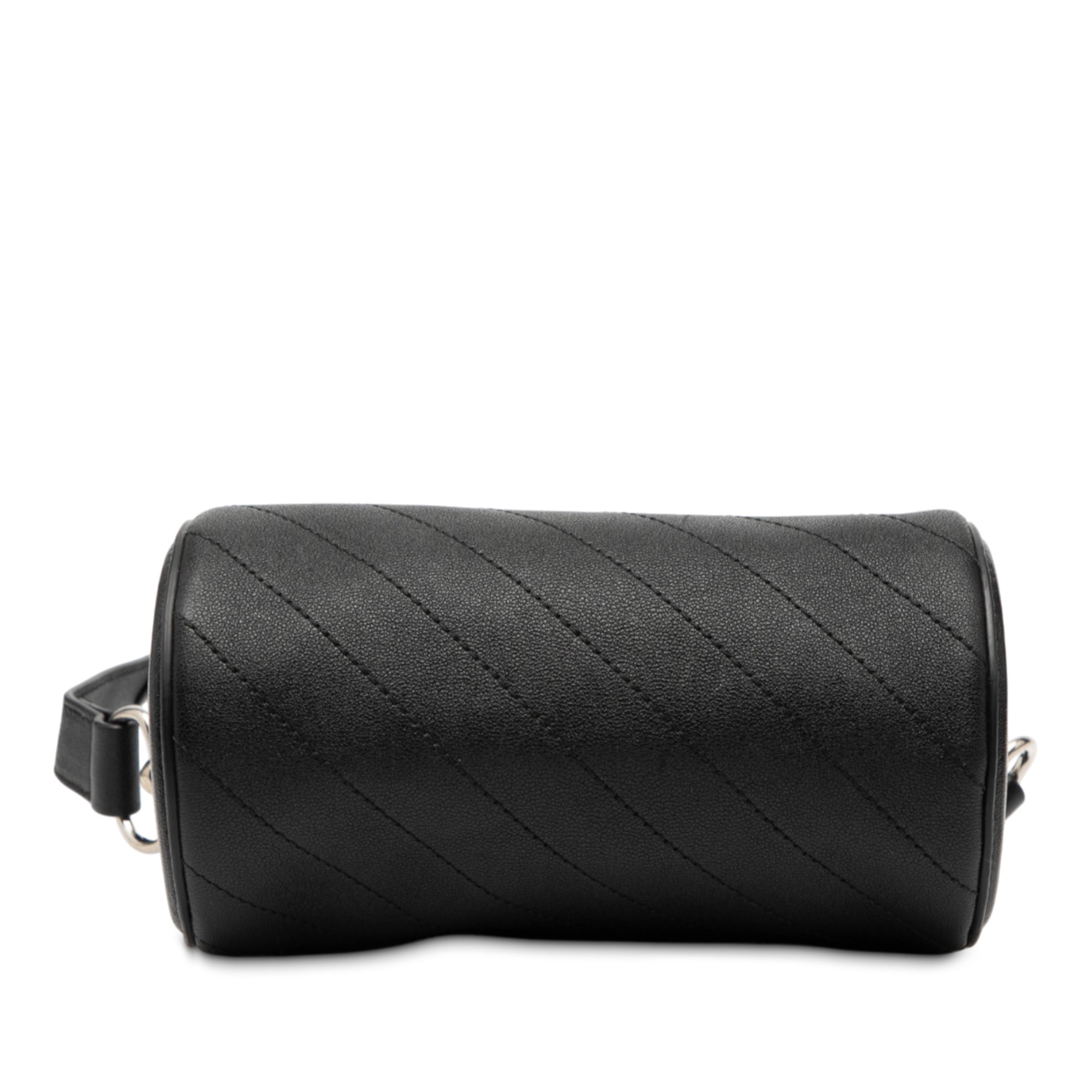 Mini Leather Blondie Barrel Shoulder Bag - Image 3