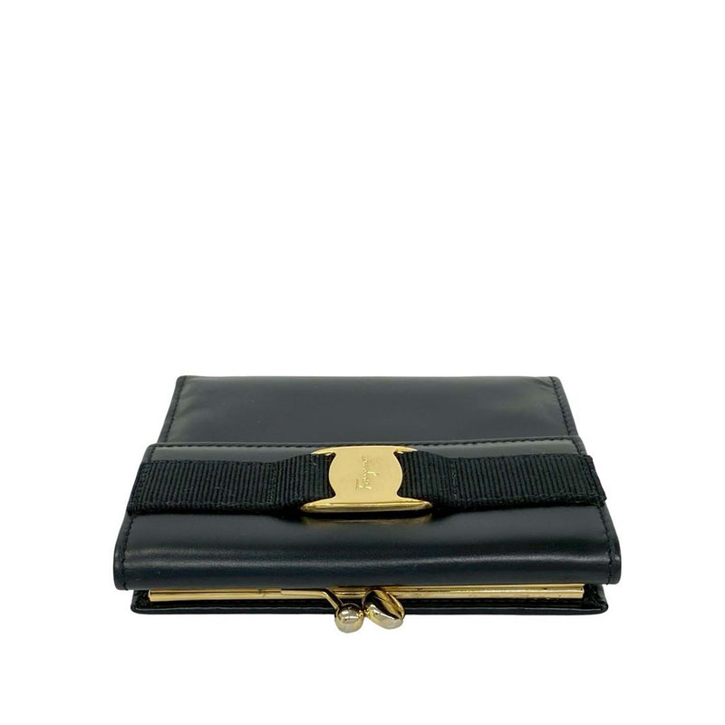Leather Vara Trifold Wallet - Image 3