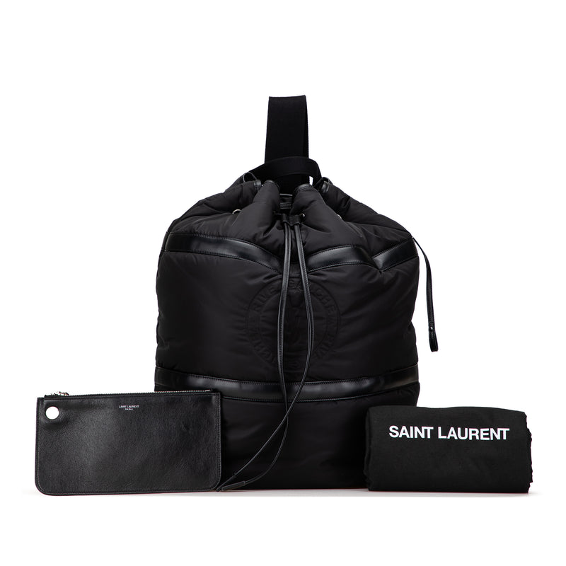 Nylon Rive Gauche Drawstring Backpack - Image 11