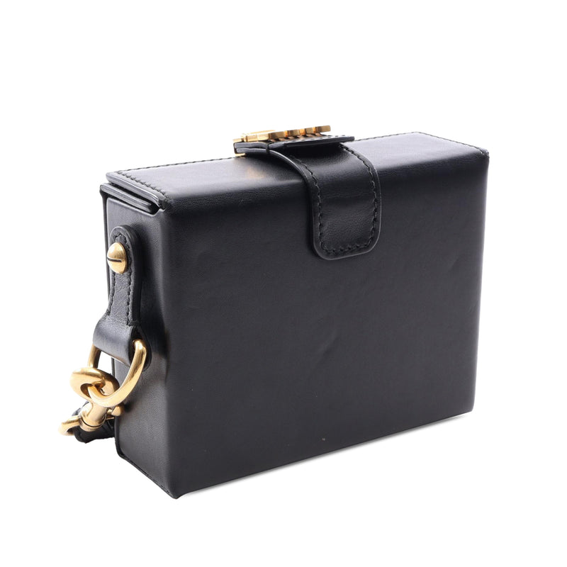 Small Lambskin Dioraddict Lockbox Bag - Image 2