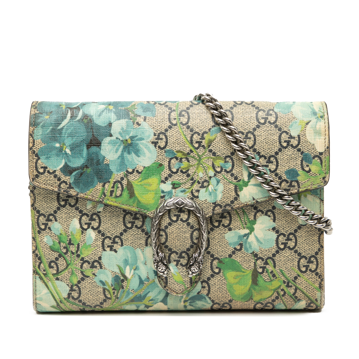 GG Supreme Blooms Dionysus Wallet on Chain - Image 1