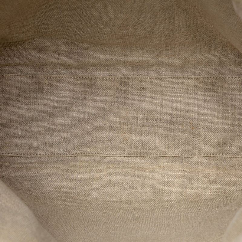 Leather Bamboo Horsebit Tote - Image 4