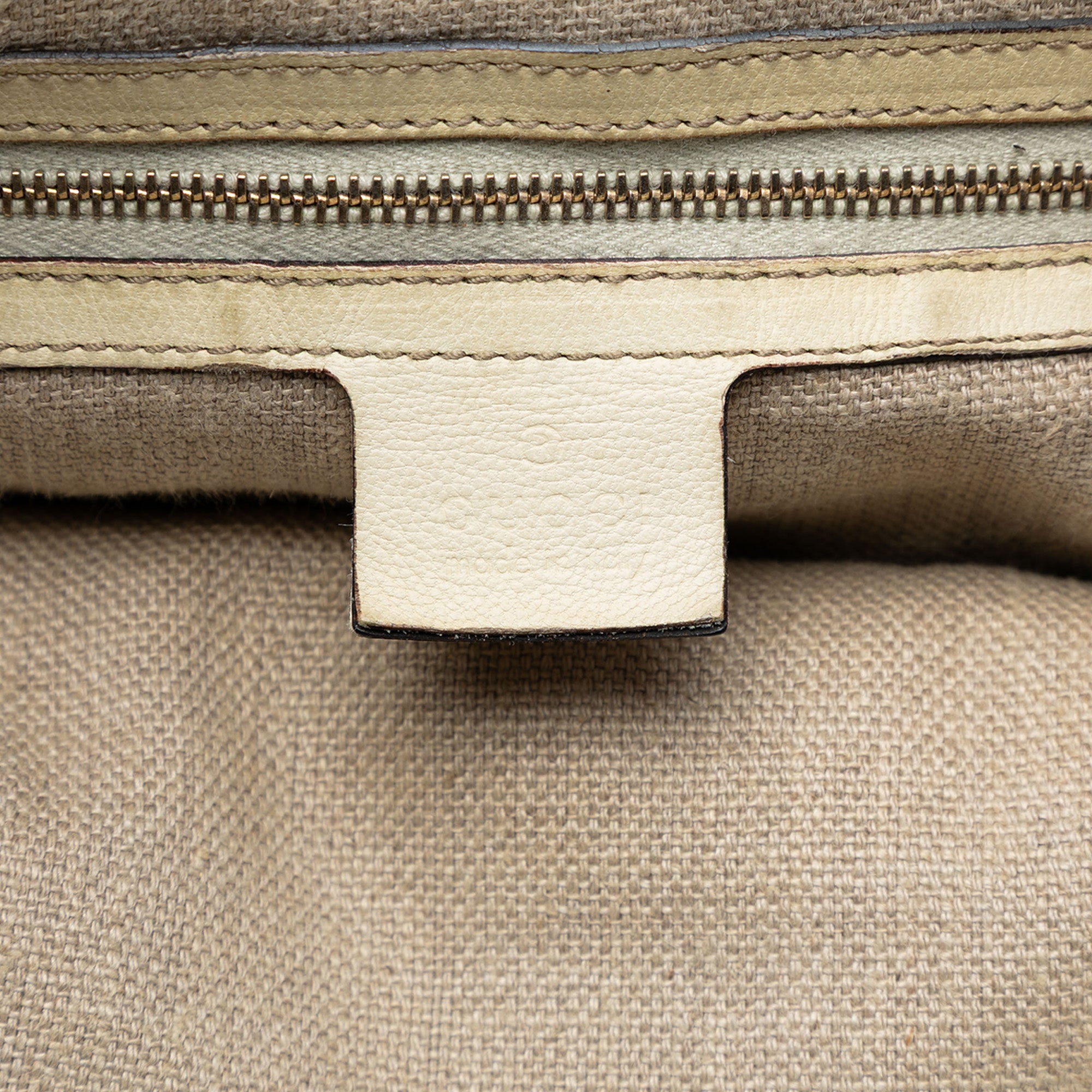 Leather Bamboo Horsebit Tote - Image 5
