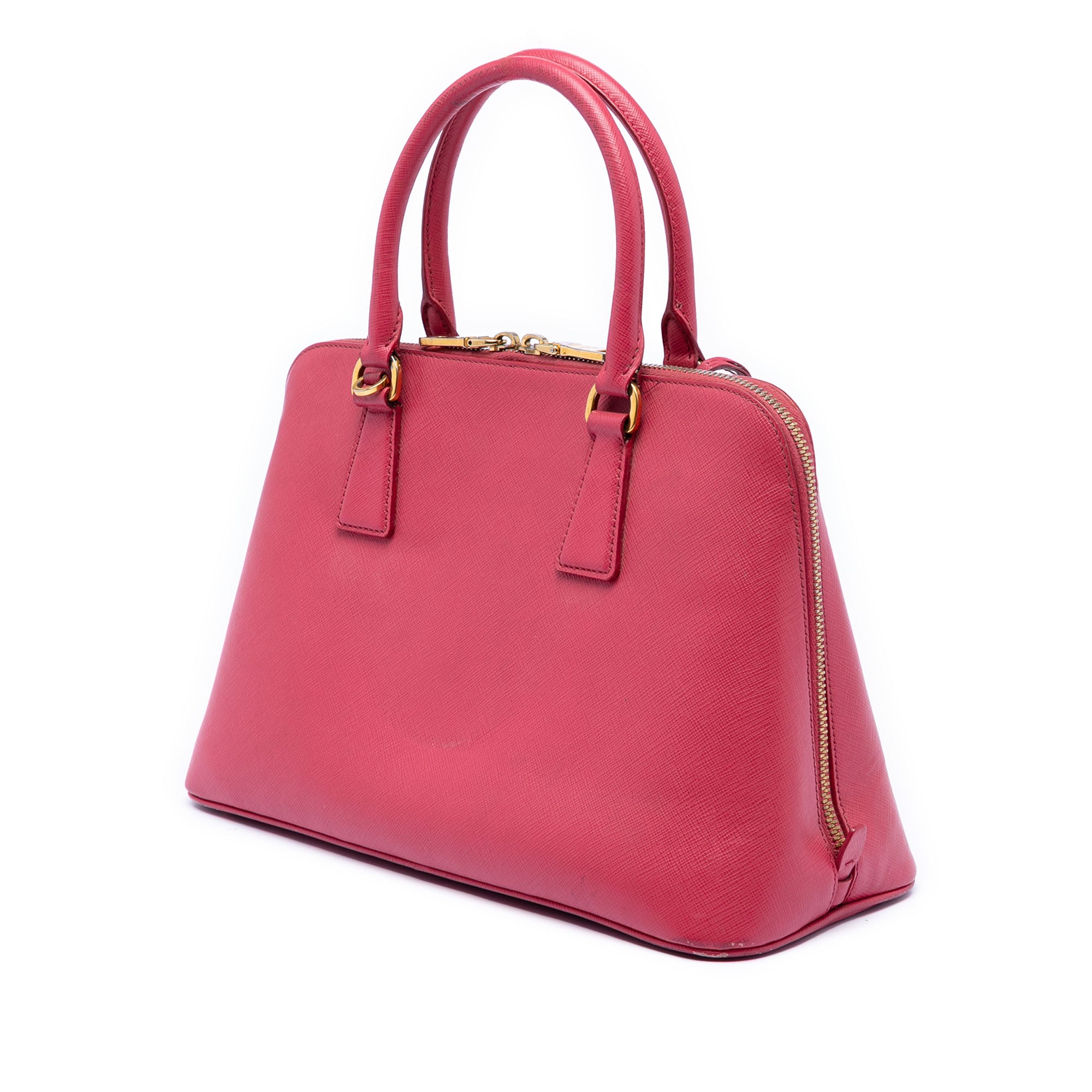 Medium Saffiano Lux Promenade Satchel - Image 2