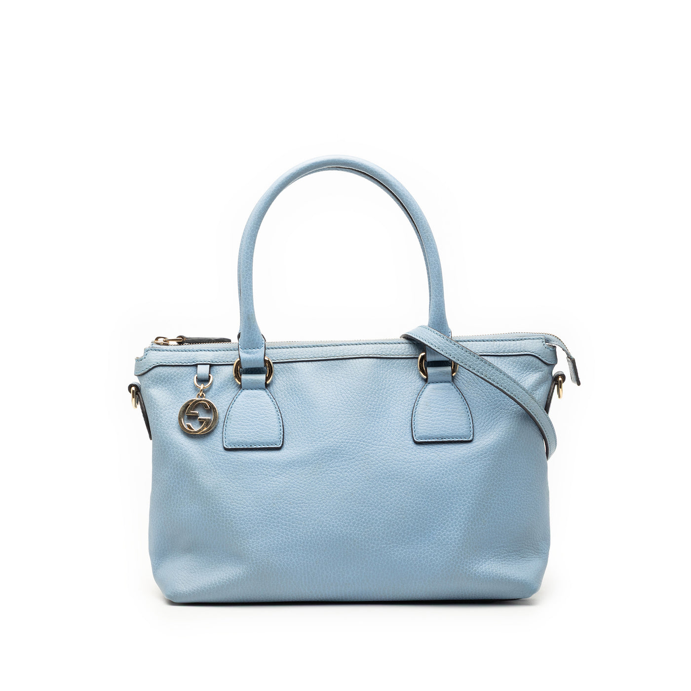Dollar Calfskin GG Charm Satchel - Image 1