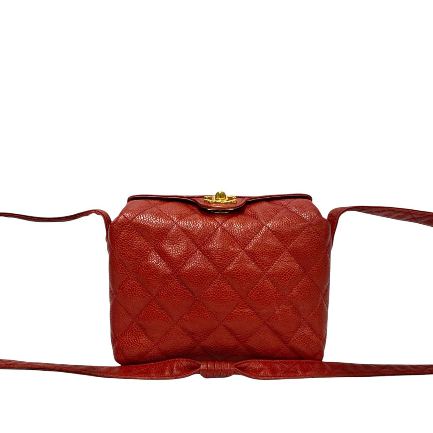 CC Quilted Caviar Crossbody - Image 1
