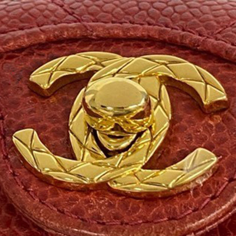 CC Quilted Caviar Crossbody - Image 11