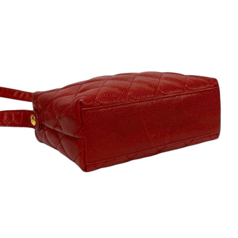 CC Quilted Caviar Crossbody - Image 13