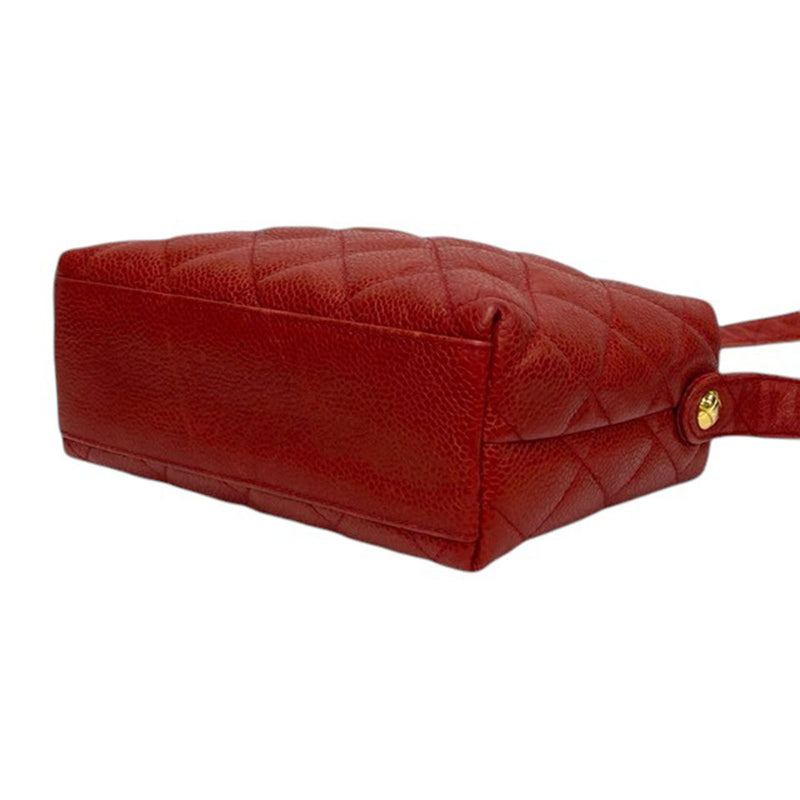 CC Quilted Caviar Crossbody - Image 14
