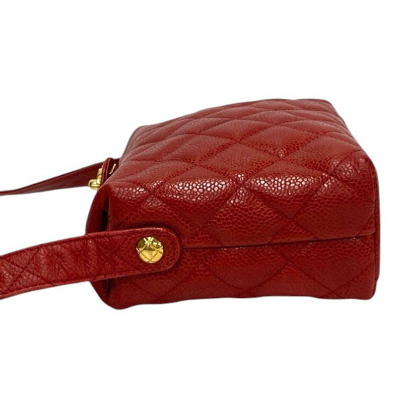 CC Quilted Caviar Crossbody - Image 15