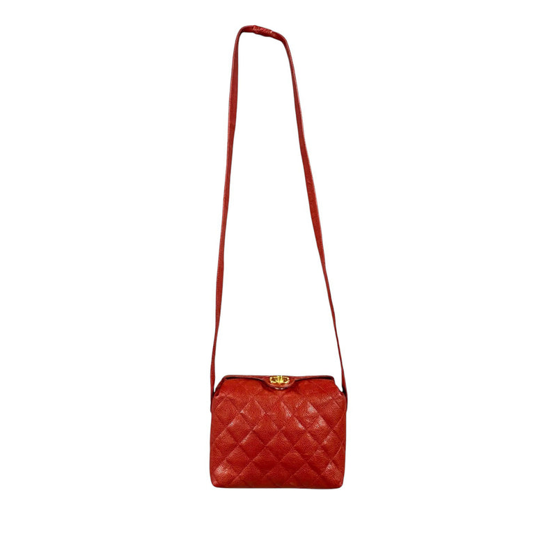 CC Quilted Caviar Crossbody - Image 21