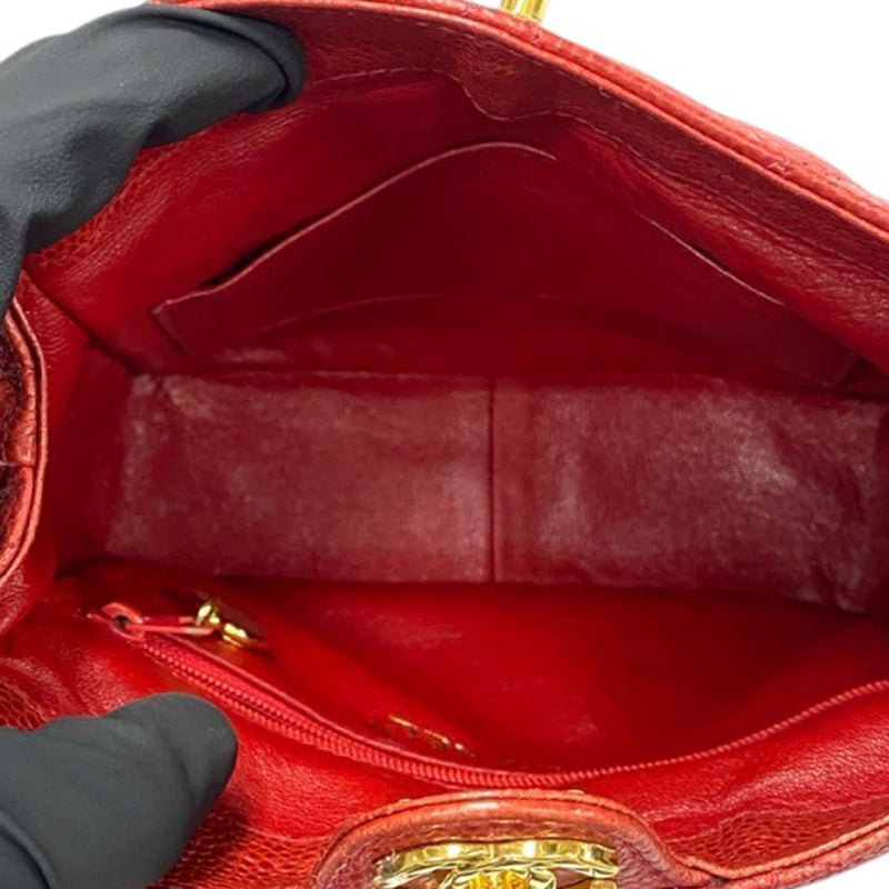 CC Quilted Caviar Crossbody - Image 4