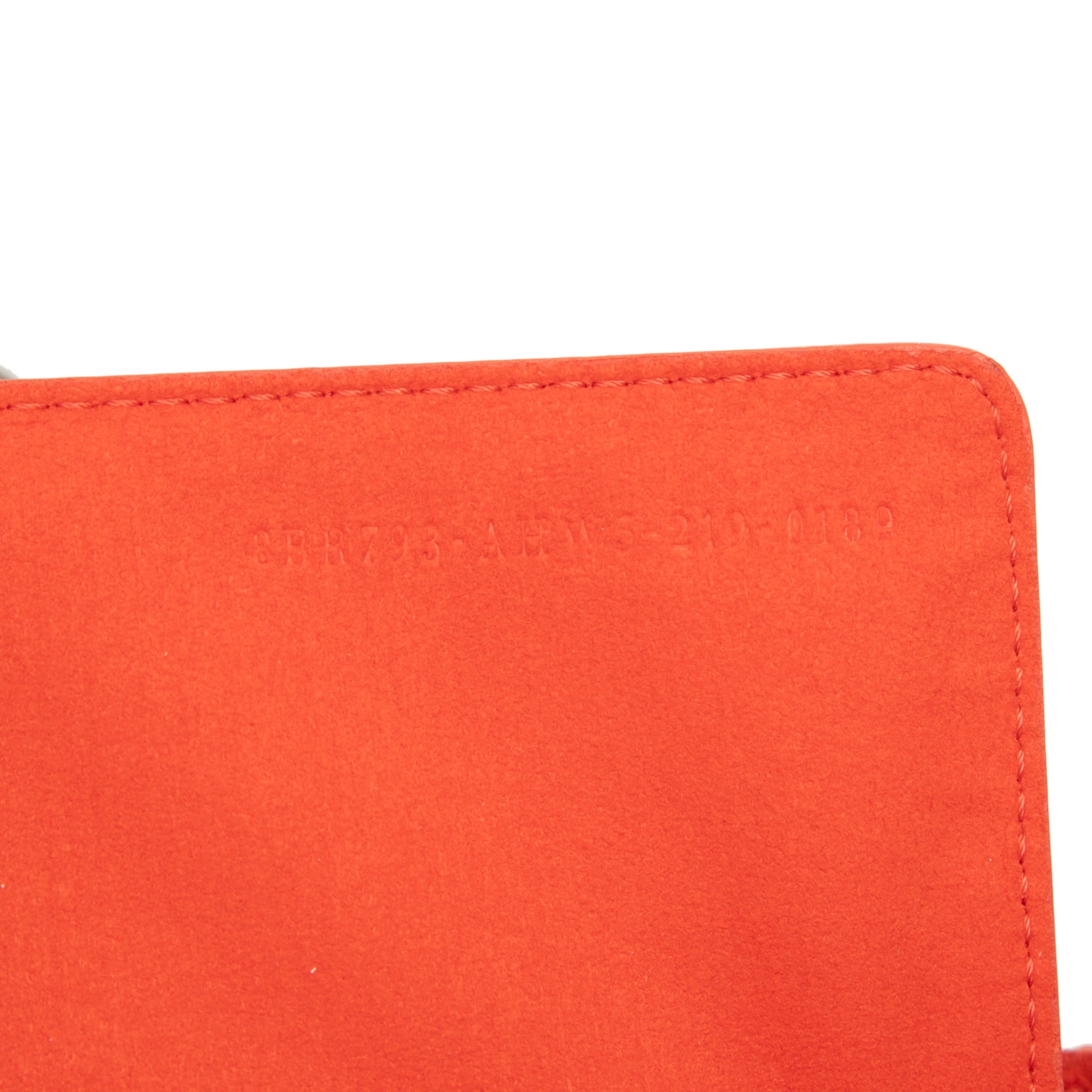 Zucca Embossed Technical Fabric Chain Midi Baguette - Image 6