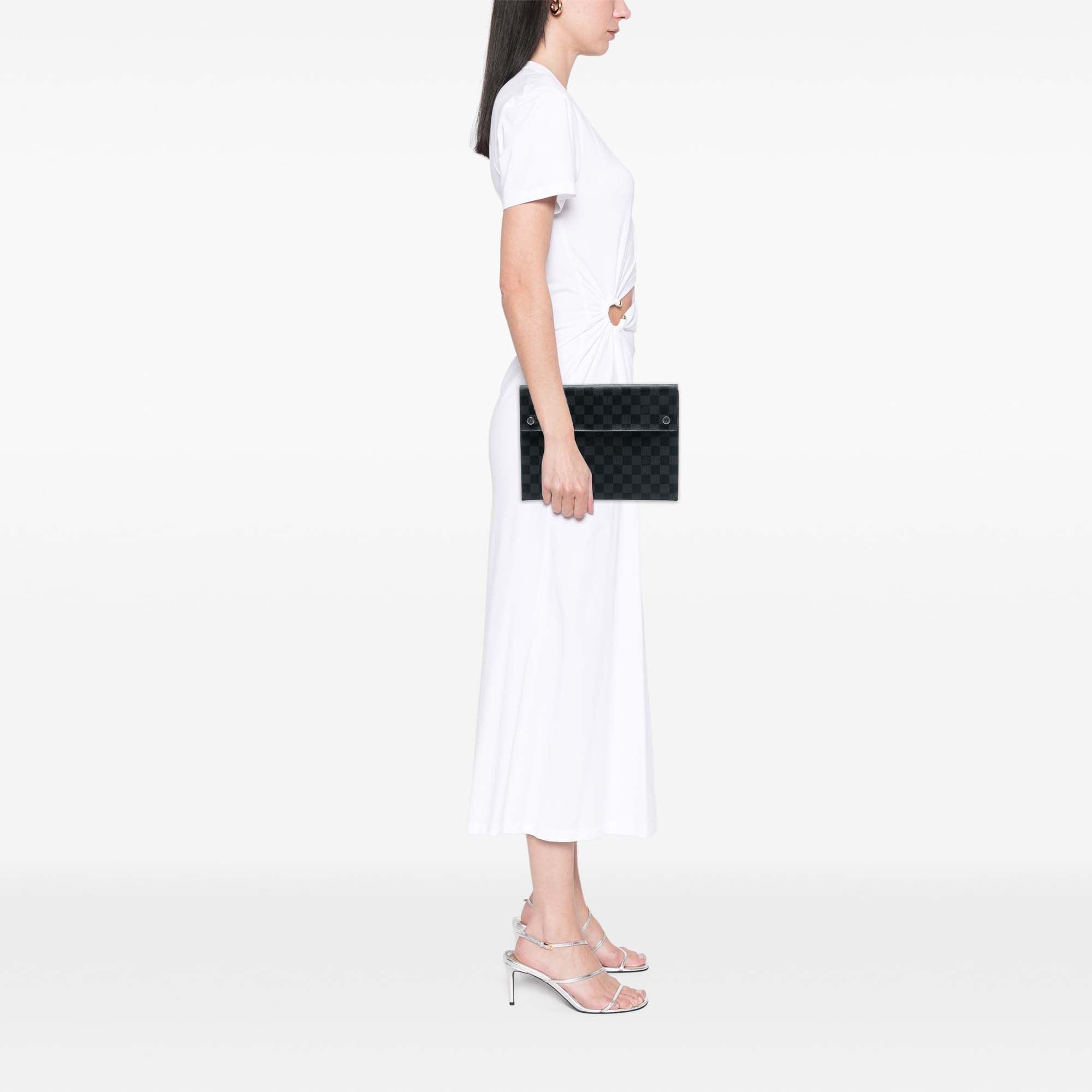 Damier Graphite Alpha Pochette GM - Image 7