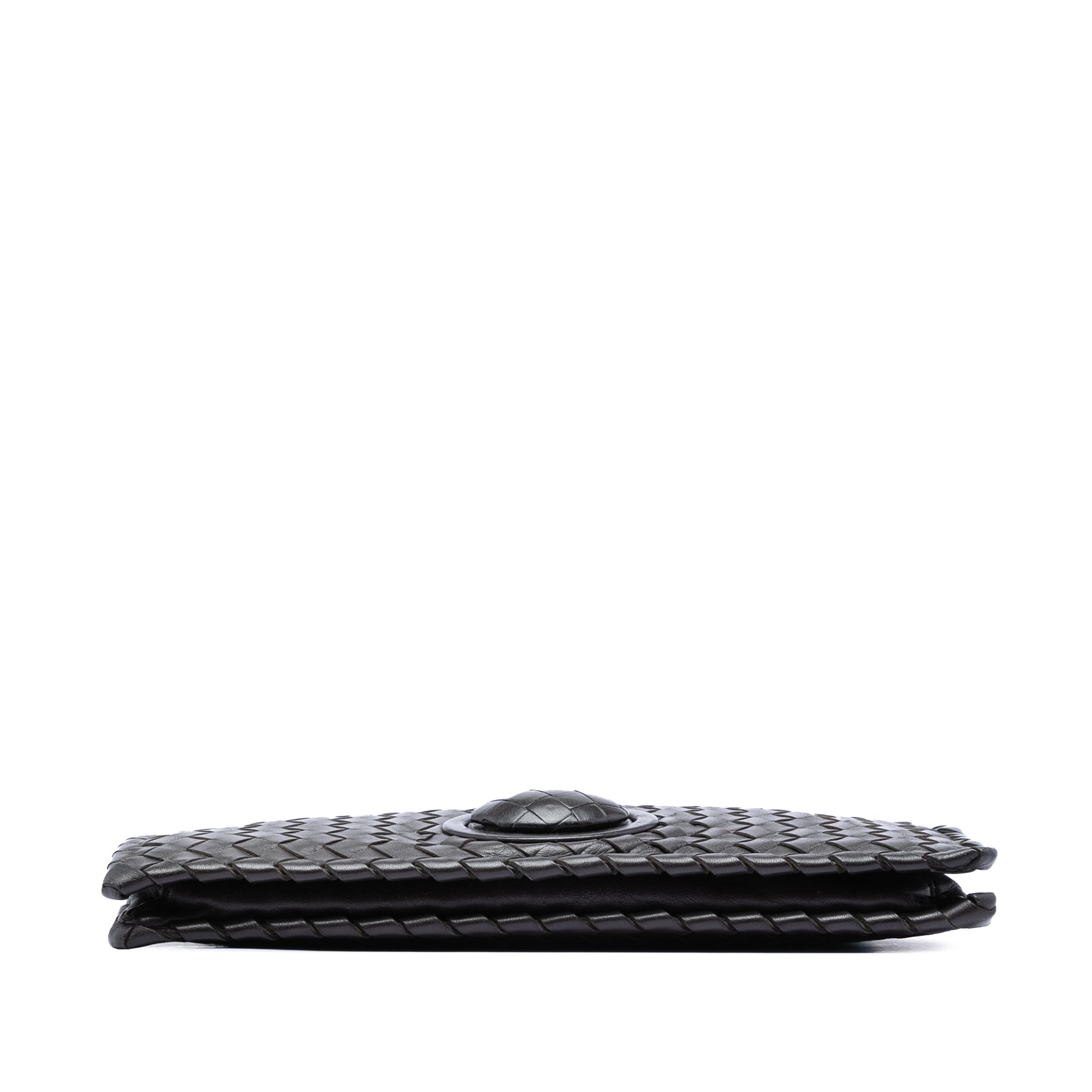 Nappa Intrecciato Turn Lock Clutch - Image 3