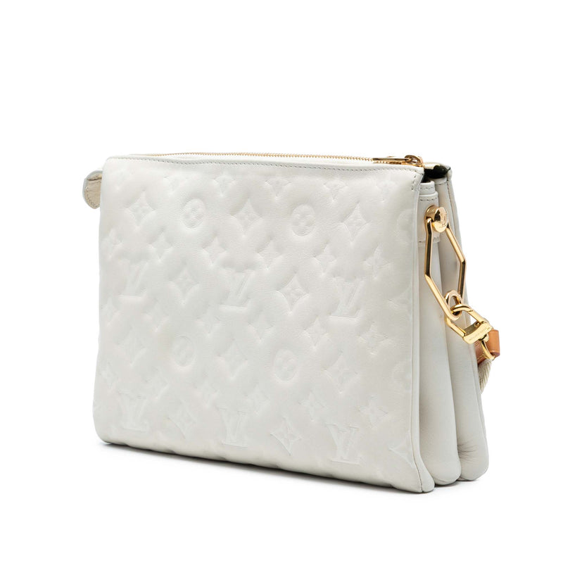 Monogram Embossed Puffy Lambskin Coussin PM - Image 2
