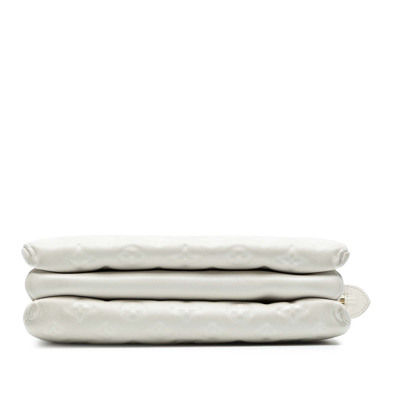 Monogram Embossed Puffy Lambskin Coussin PM - Image 3