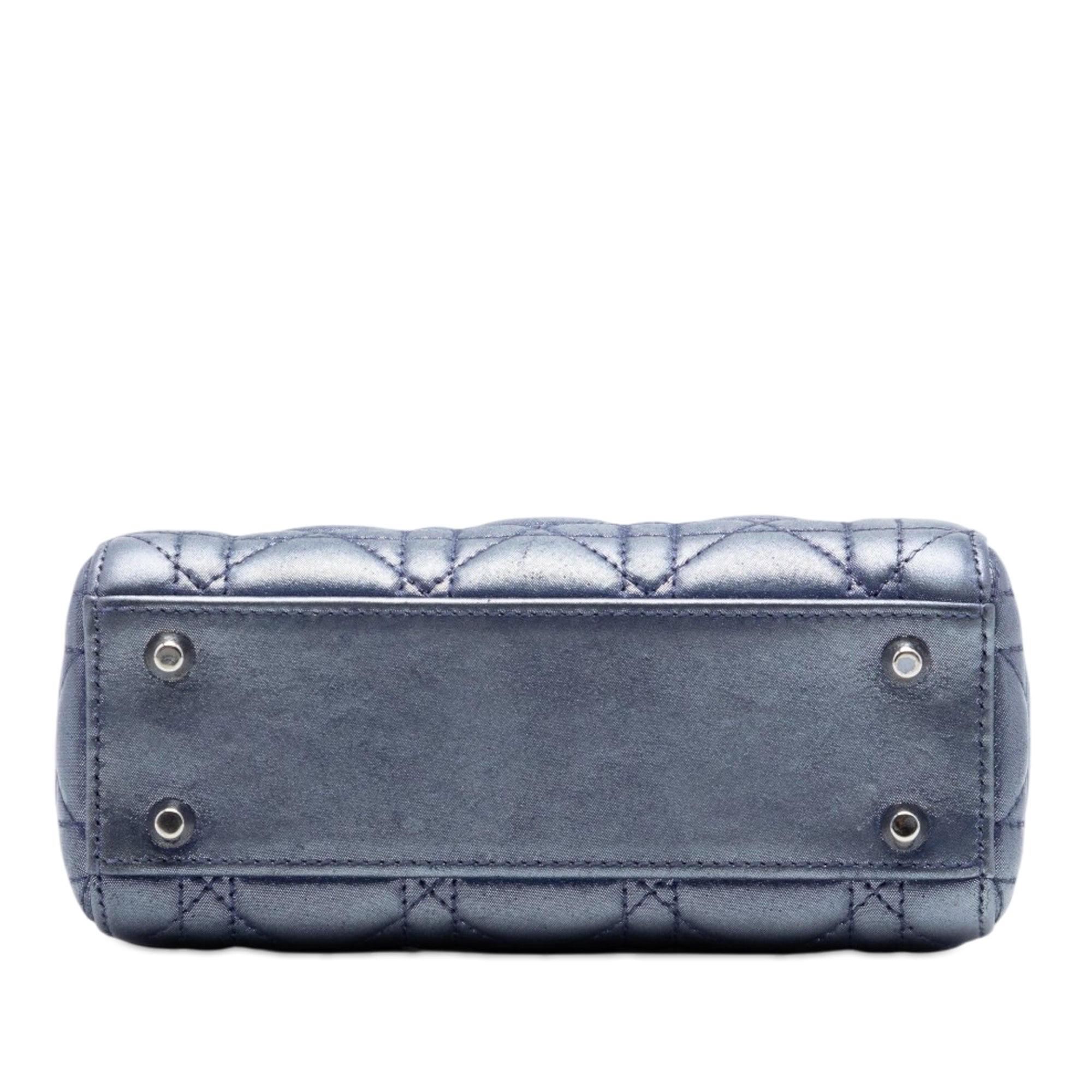 Mini Iridescent Lambskin Cannage Lady Dior - Image 3