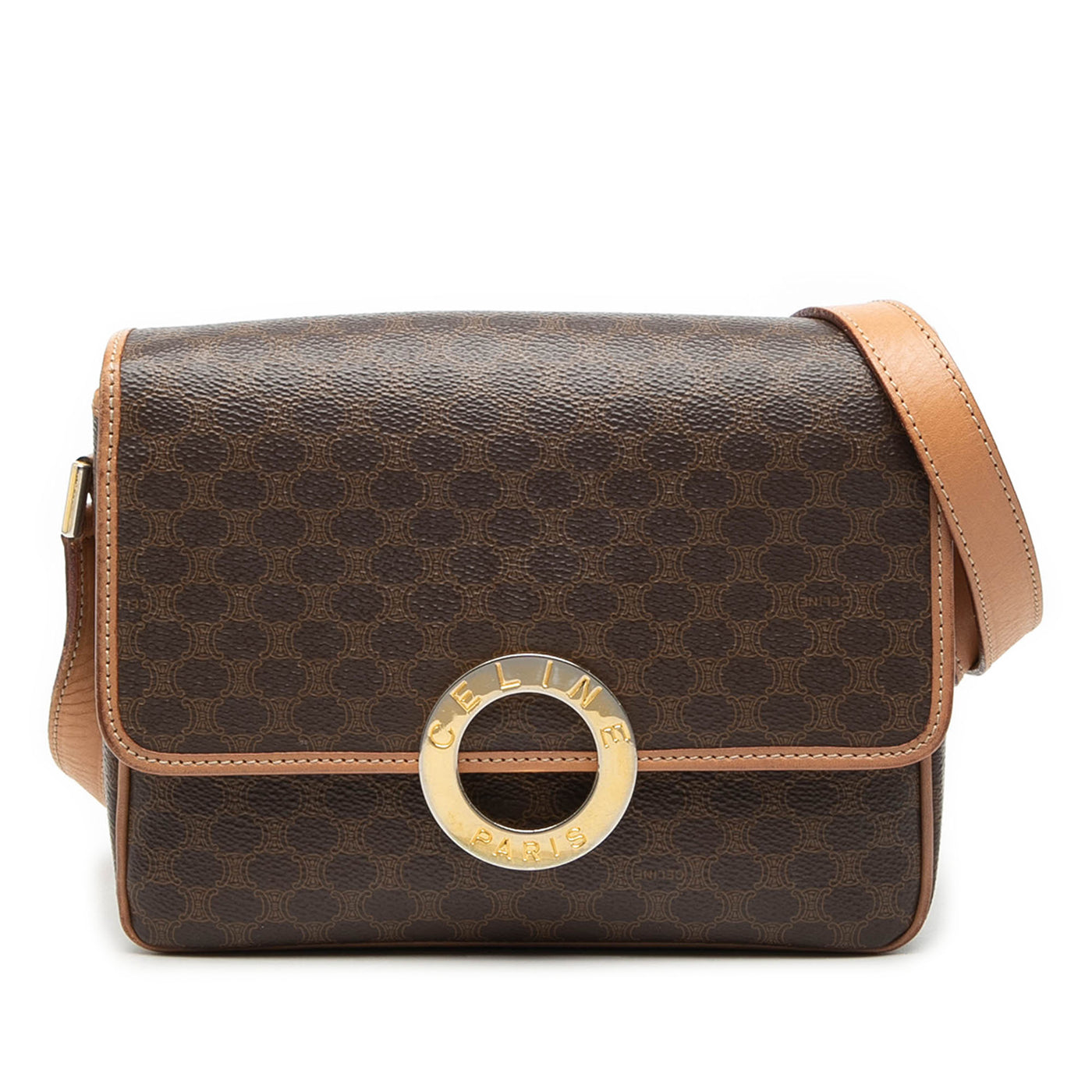 Macadam Coated Canvas Crossbody - Image 1