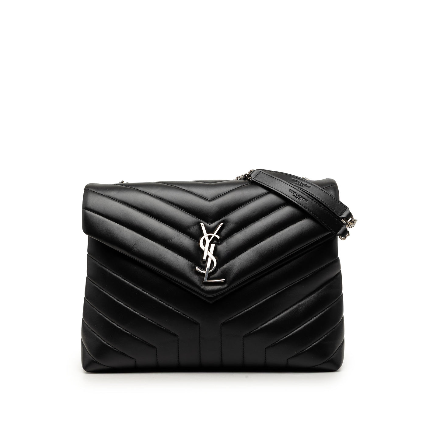 Medium Matelasse Calfskin Monogram LouLou Shoulder Bag - Image 1