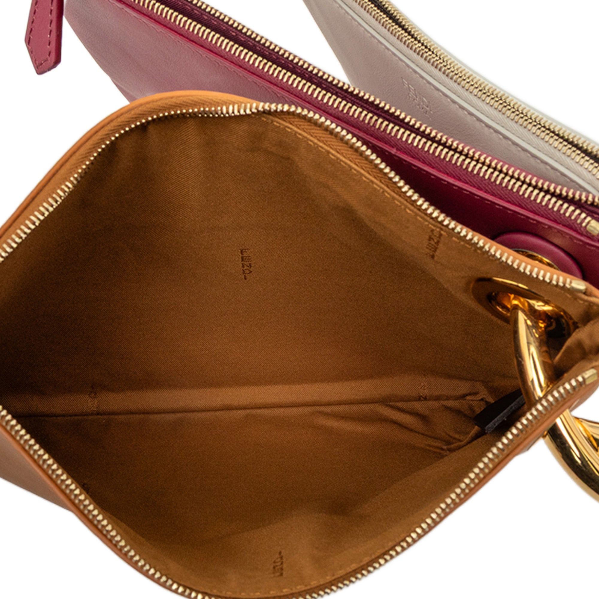 Leather Flowerland Triplette Clutch - Image 4
