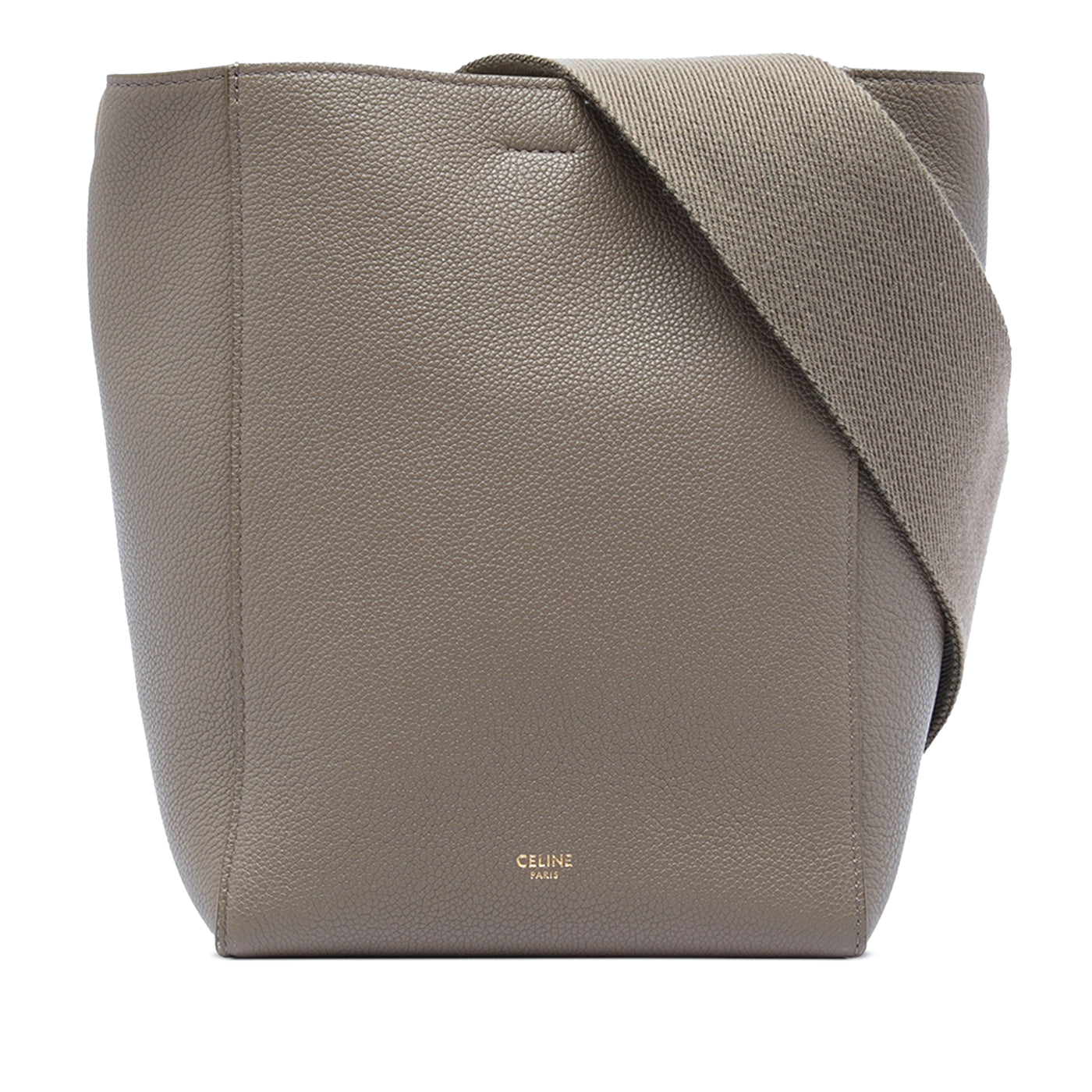 Small Soft Grained Calfskin Seau Sangle Bucket Bag - Image 1