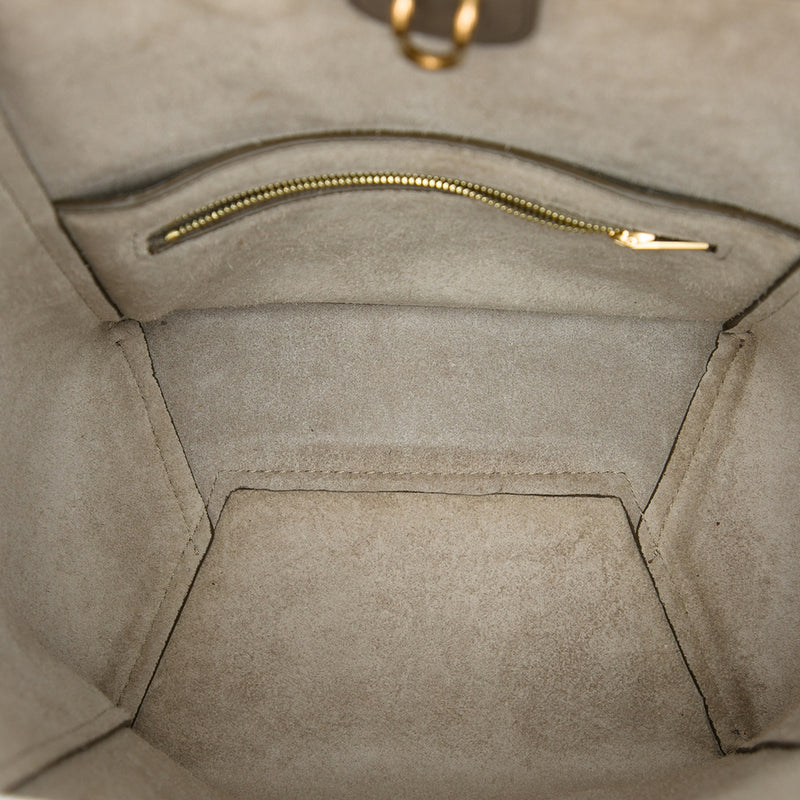 Small Soft Grained Calfskin Seau Sangle Bucket Bag - Image 4