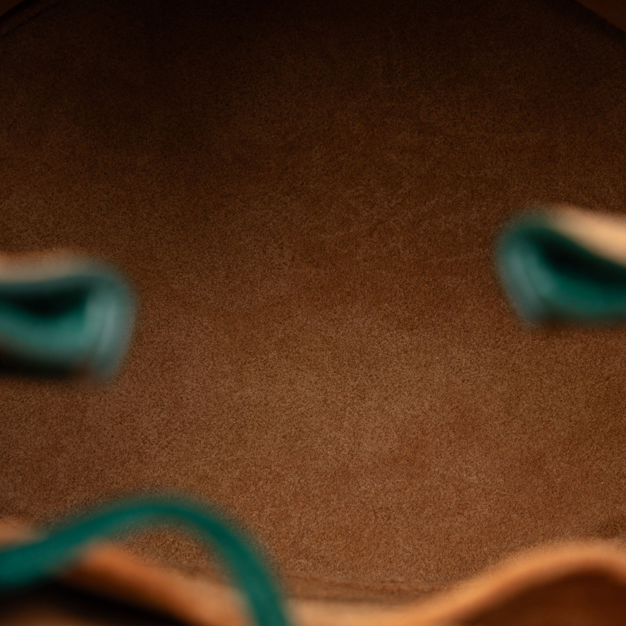 Small Pony Hair Drop Bucket Bag - Image 4
