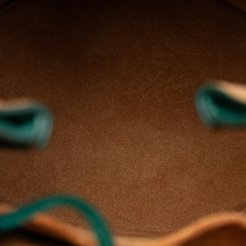 Small Pony Hair Drop Bucket Bag - Image 4
