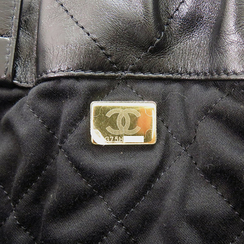 Large Quilted Shiny Calfskin 22 Backpack - Image 5