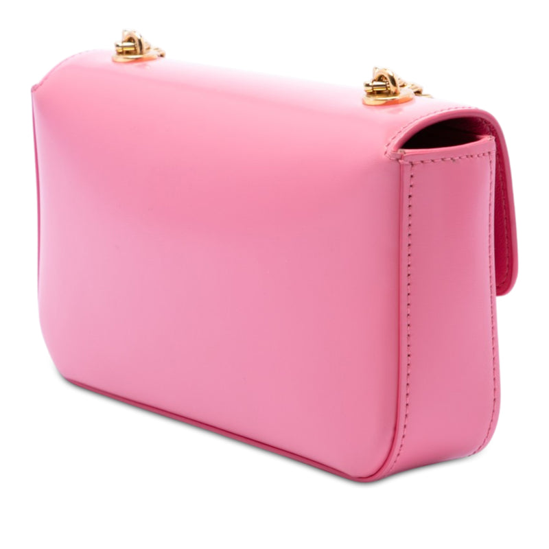 Shiny Calfskin Claude Chain Shoulder Bag - Image 2