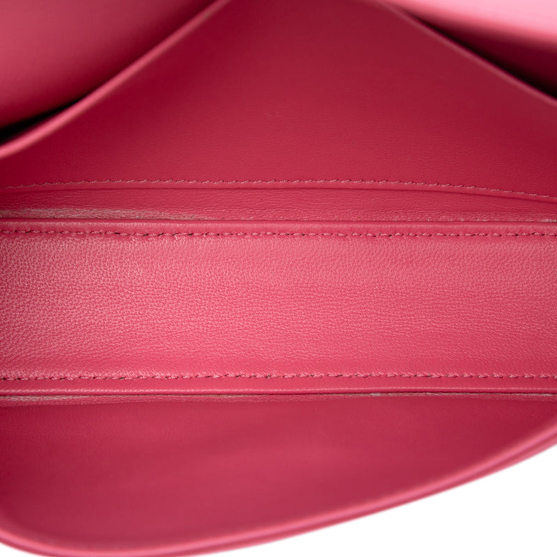 Shiny Calfskin Claude Chain Shoulder Bag - Image 4