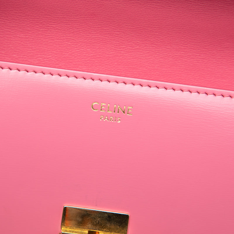 Shiny Calfskin Claude Chain Shoulder Bag - Image 5