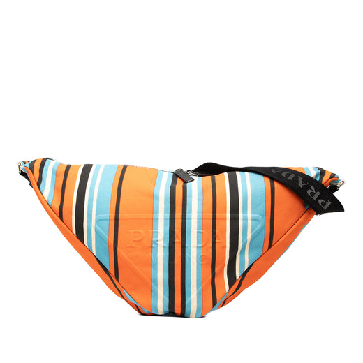 Canvas Canapa Baiadera Triangle Logo Shoulder Bag - Image 1