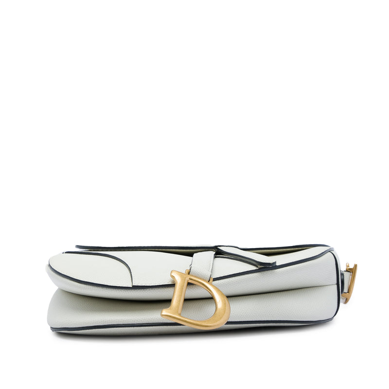 Grained Calfskin Saddle Bag - Image 3