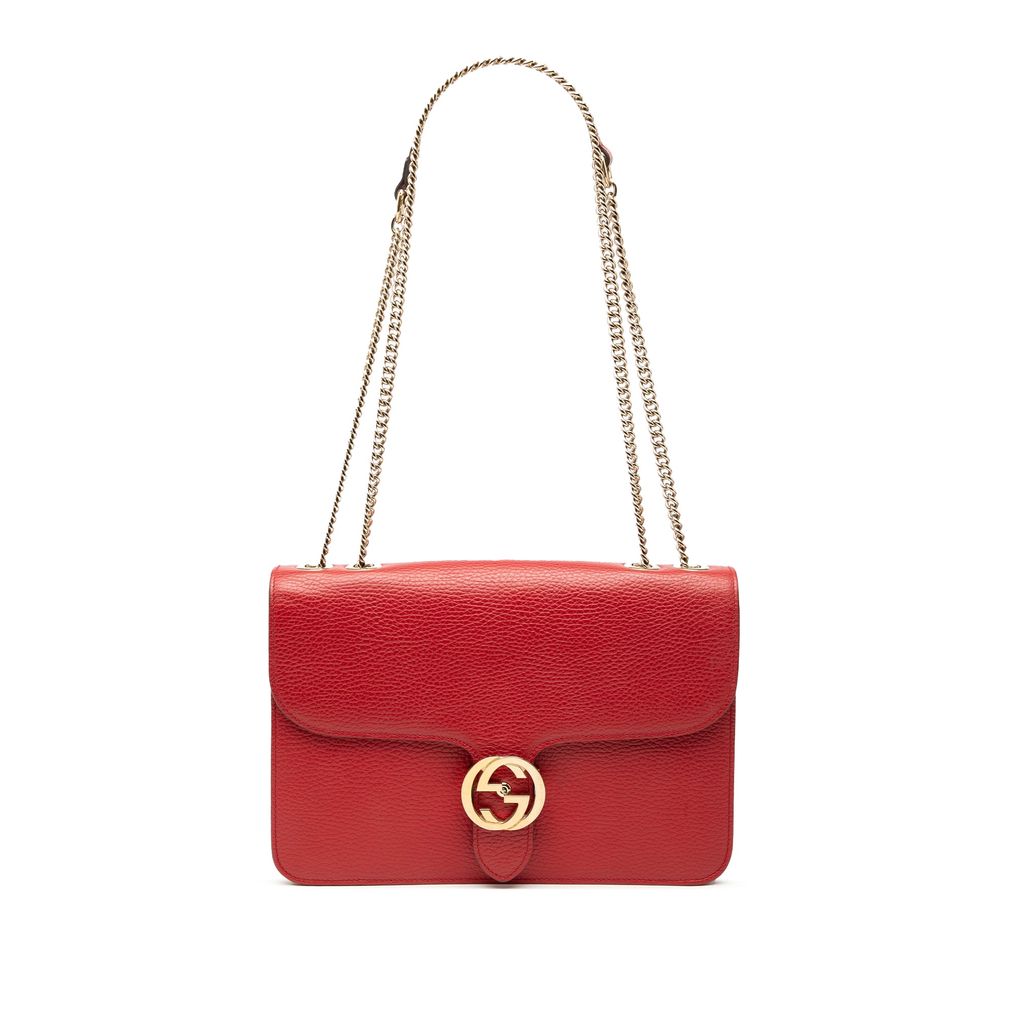 Medium Dollar Calfskin Interlocking G Crossbody - Image 1